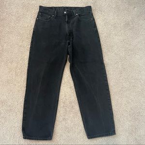 Men’s vintage black Levi jeans